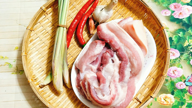 Ba rọi một nắng Krongpa (set 0.5kg)