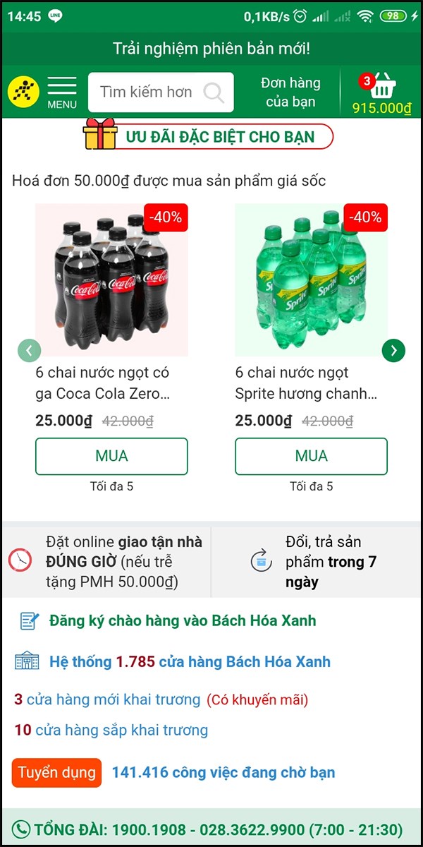 Đi chợ online tại nhà trên Bách Hóa Xanh theo cách đơn giản nhất
