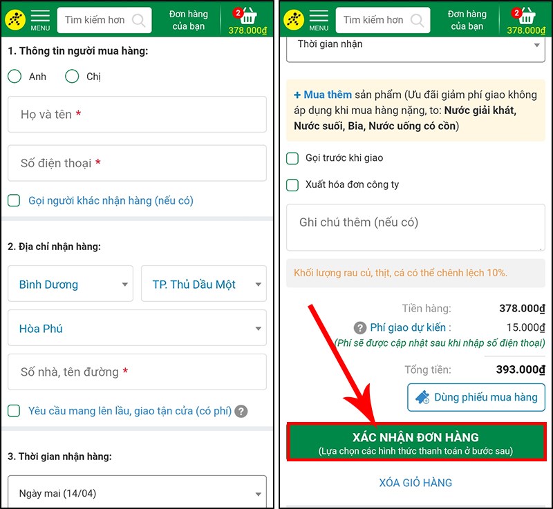 Đi chợ online tại nhà trên Bách Hóa Xanh theo cách đơn giản nhất