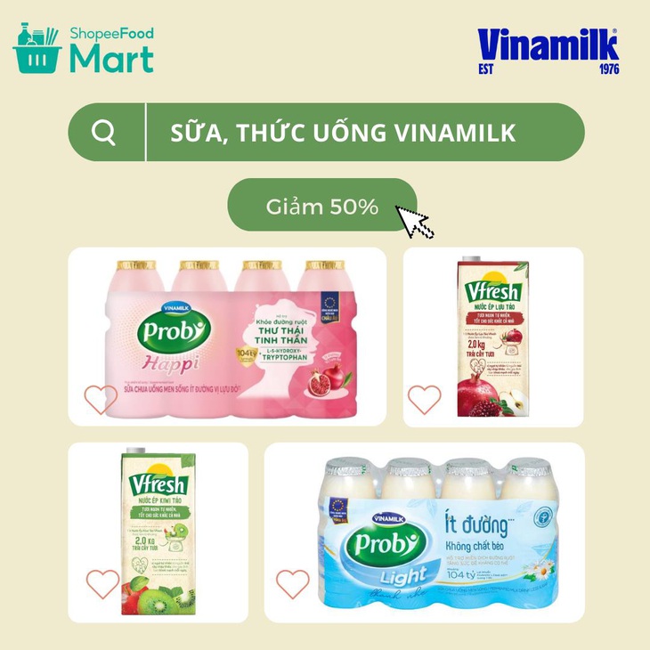 Đi chợ online tiện lợi cùng ShopeeFood Mart Đi chợ online tiện lợi cùng ShopeeFood Mart